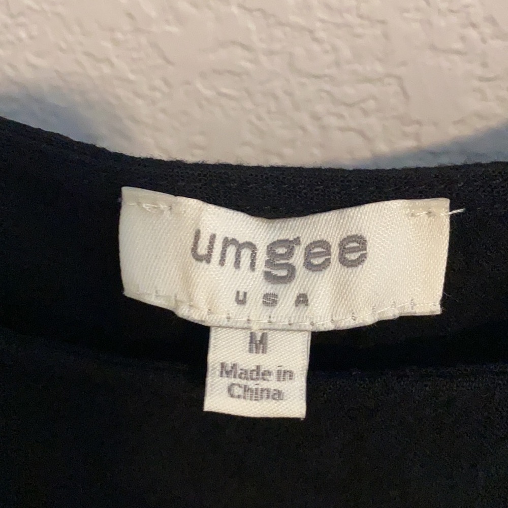 Black Umgee Top - Picture 2 of 4